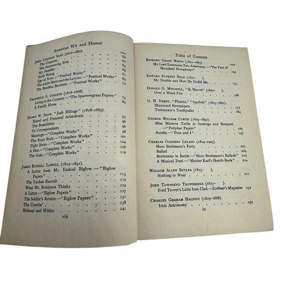 1930 The Library of Wit And Humor American Vol II Mrs. Partington to Mark Twain - Picture 9 of 13